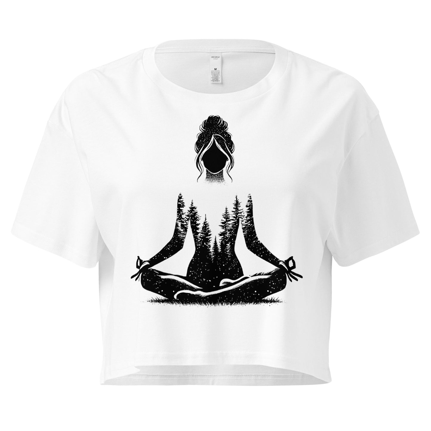 Grounded Women’s crop top-Soul Flow Apparel