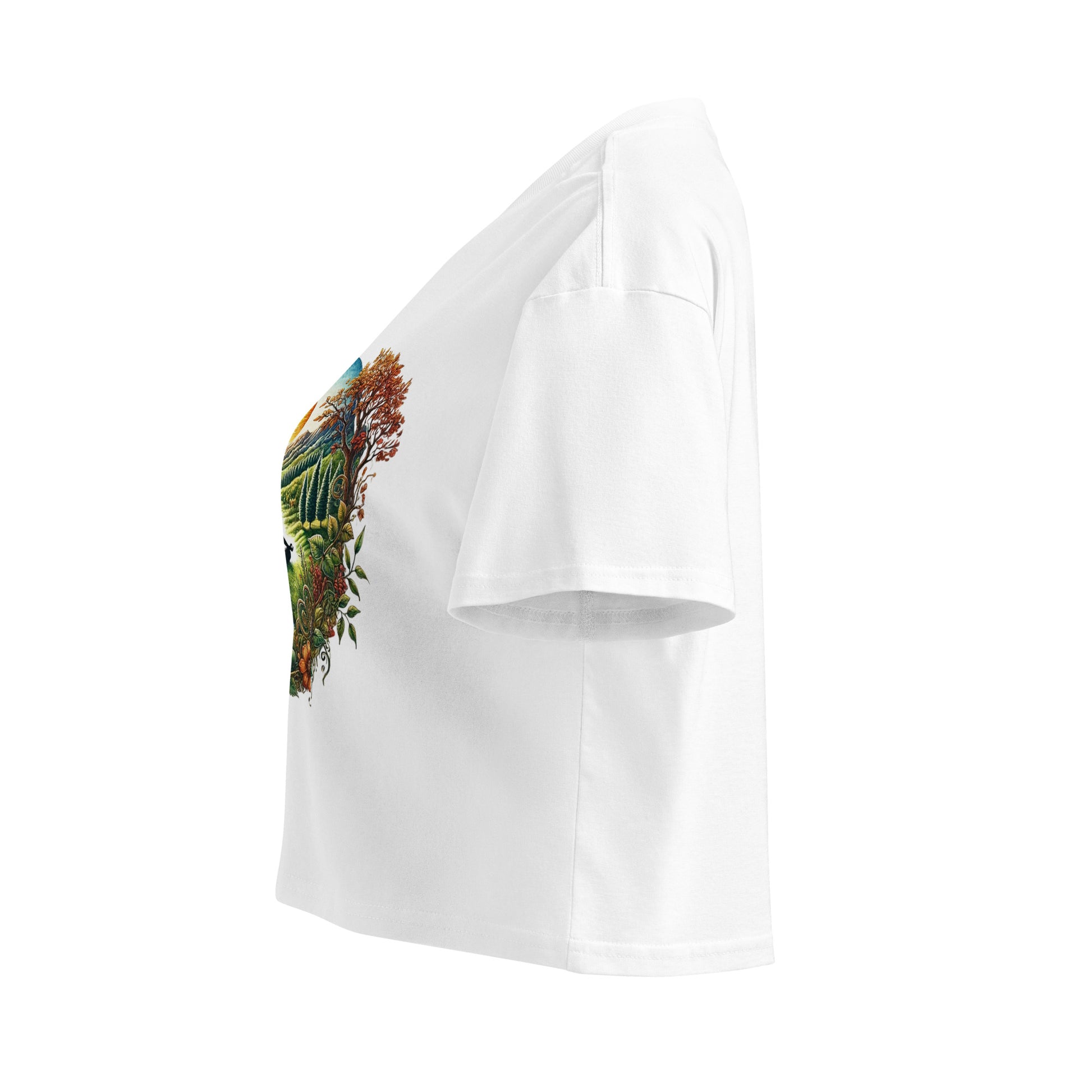 Life's Path Women’s crop top-Soul Flow Apparel