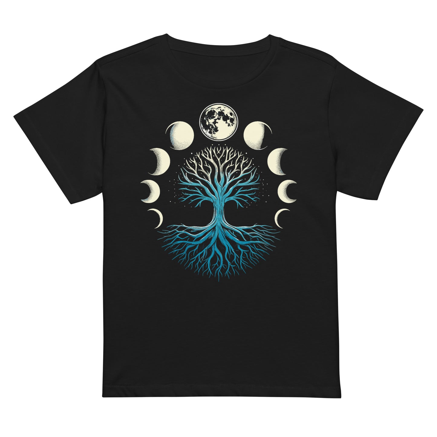 Above and Below She Is Life Women’s high-waisted t-shirt-Soul Flow Apparel