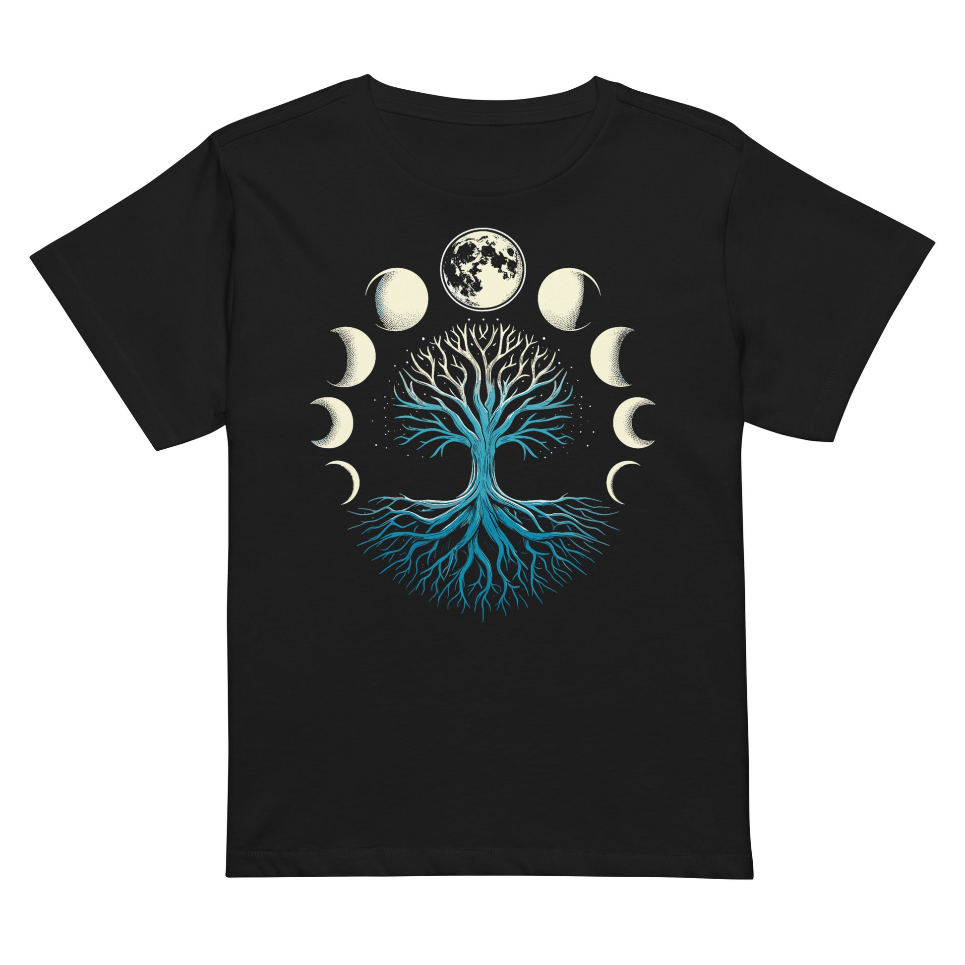 Above and Below She Is Life Women’s high-waisted t-shirt-Soul Flow Apparel