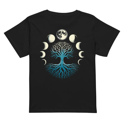 Above and Below She Is Life Women’s high-waisted t-shirt-Soul Flow Apparel