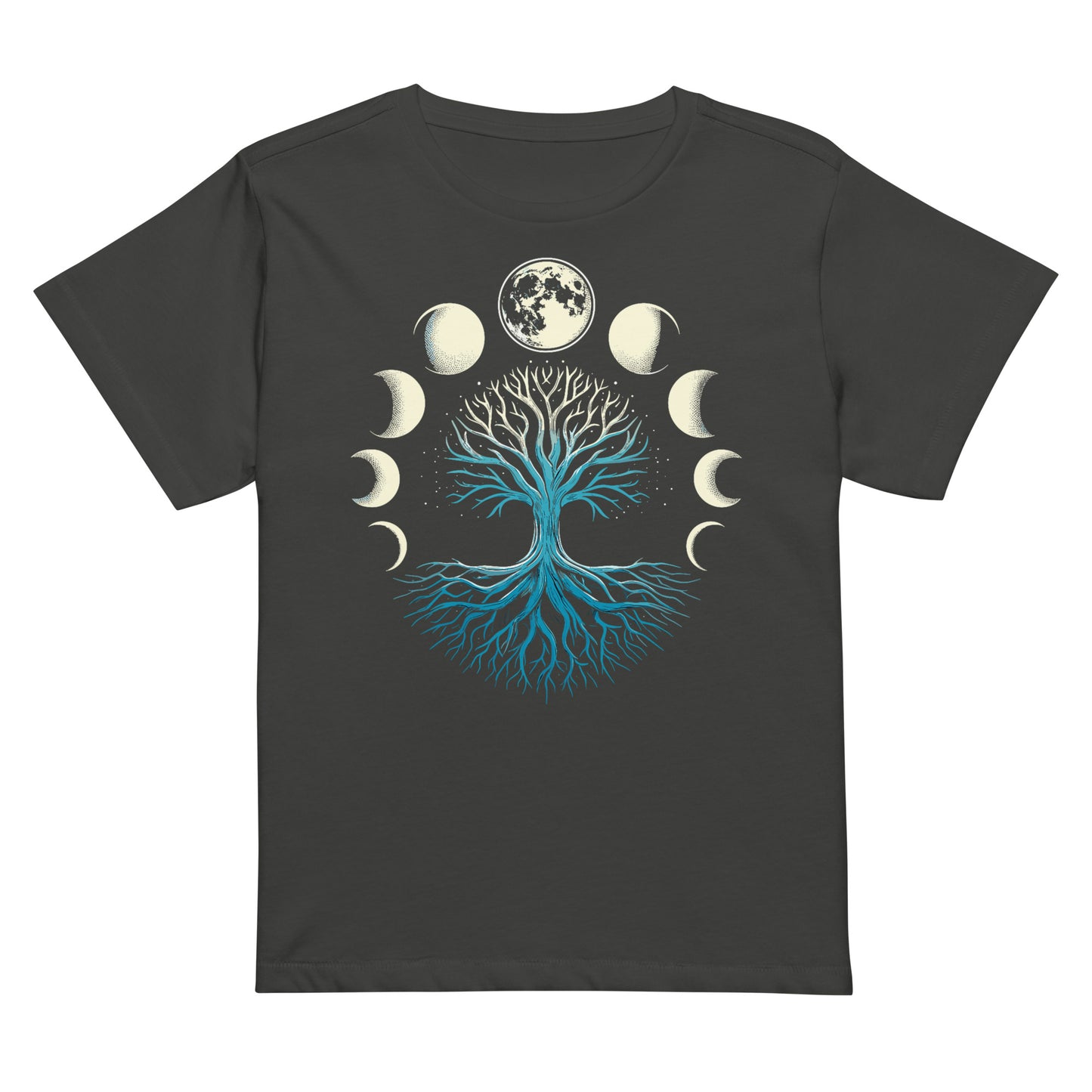 Above and Below She Is Life Women’s high-waisted t-shirt-Soul Flow Apparel