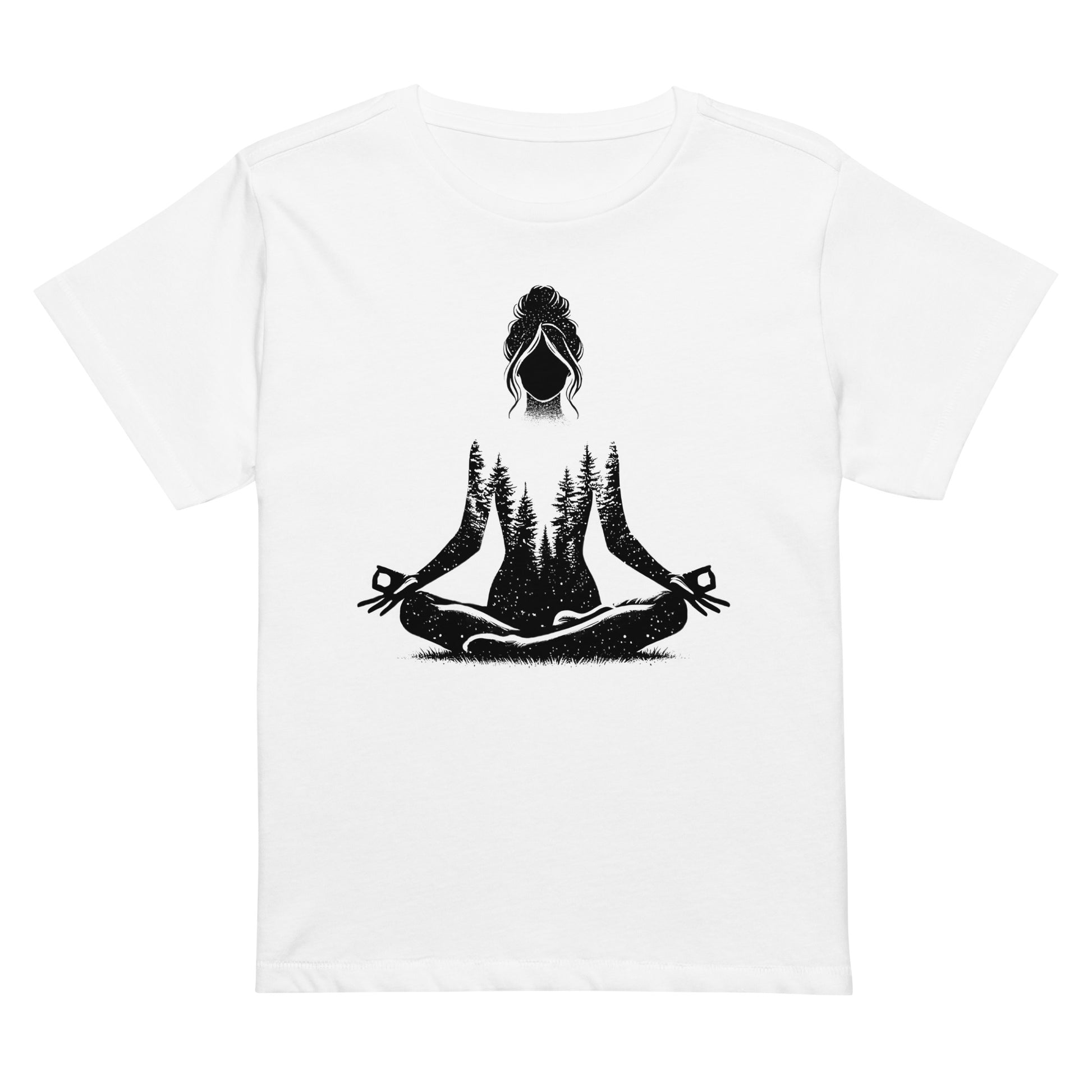 Grounded Women’s high-waisted t-shirt-Soul Flow Apparel