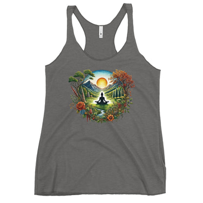 Linear Women's Racerback Tank-Soul Flow Apparel