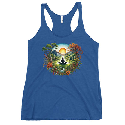 Linear Women's Racerback Tank-Soul Flow Apparel