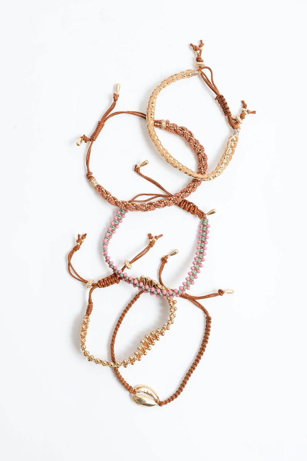Woven Stackable Beaded Bracelet-Soul Flow Apparel