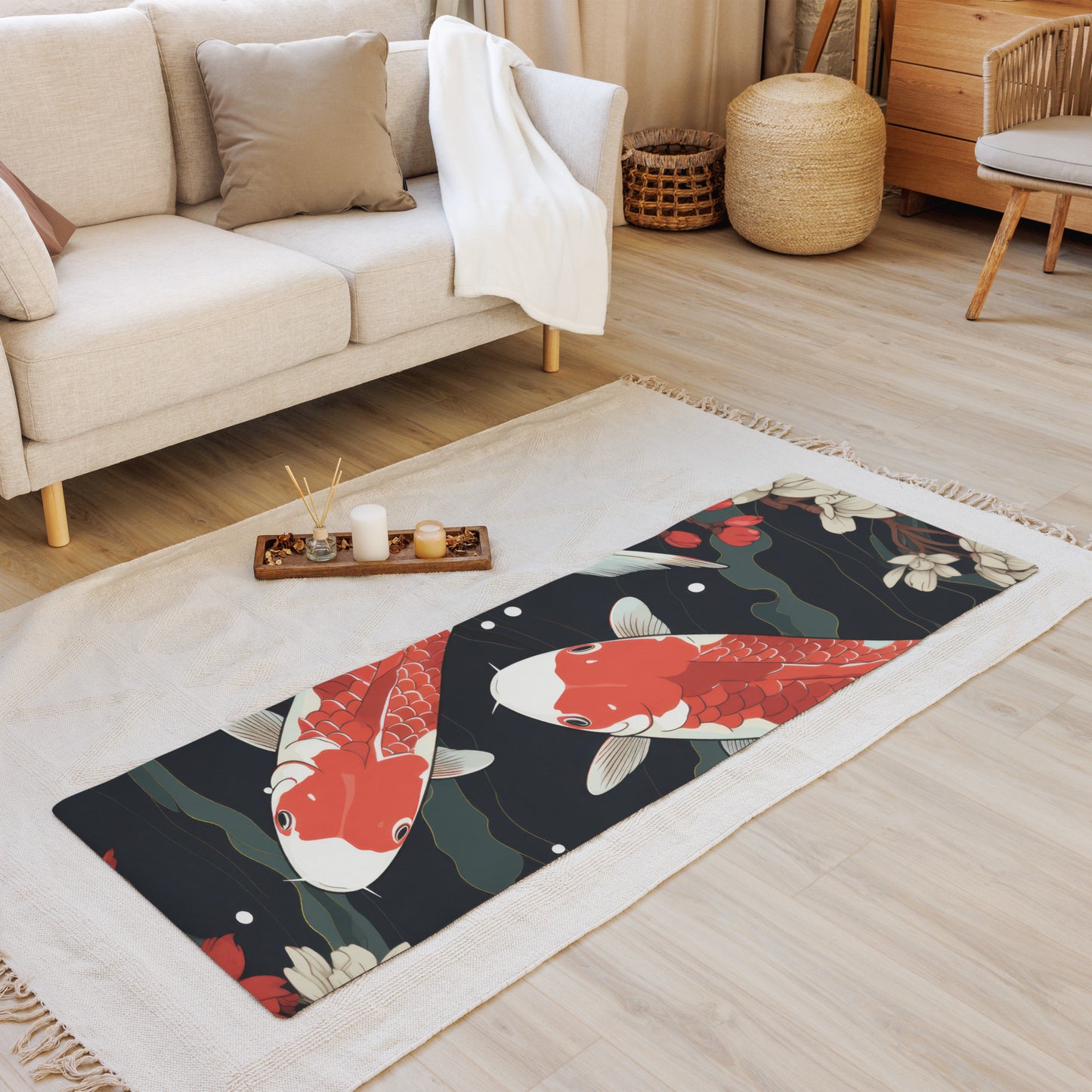 Koi Pong Yoga mat-Soul Flow Apparel