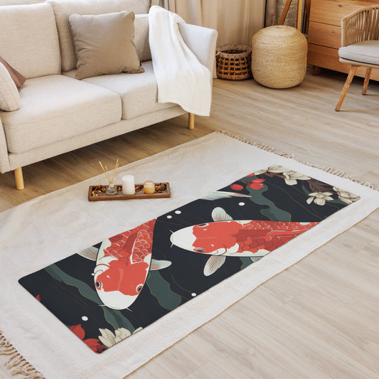 Soul Flow Apparel | Boho Koi Pong Yoga mat