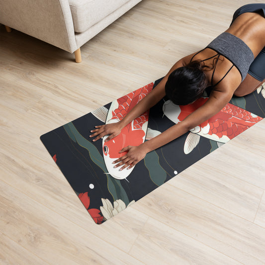 Soul Flow Apparel | Boho Koi Pong Yoga mat