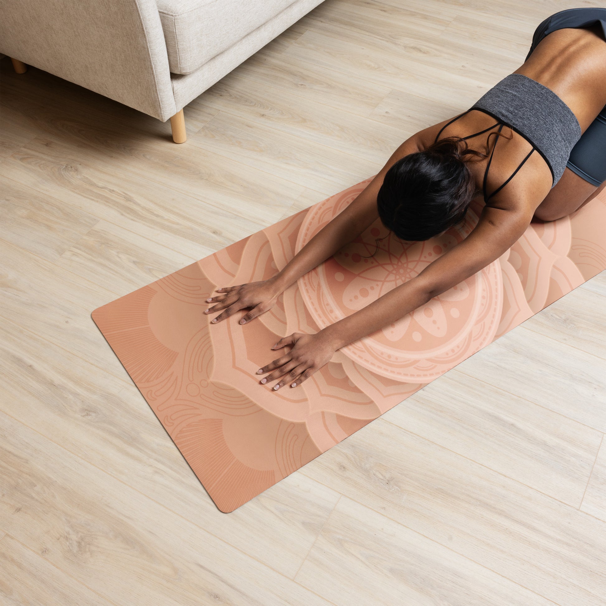 Lotus Yoga mat-Soul Flow Apparel