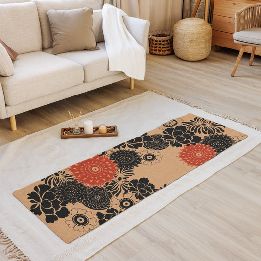 Soul Flow Apparel | Boho Botanical Desert Yoga mat