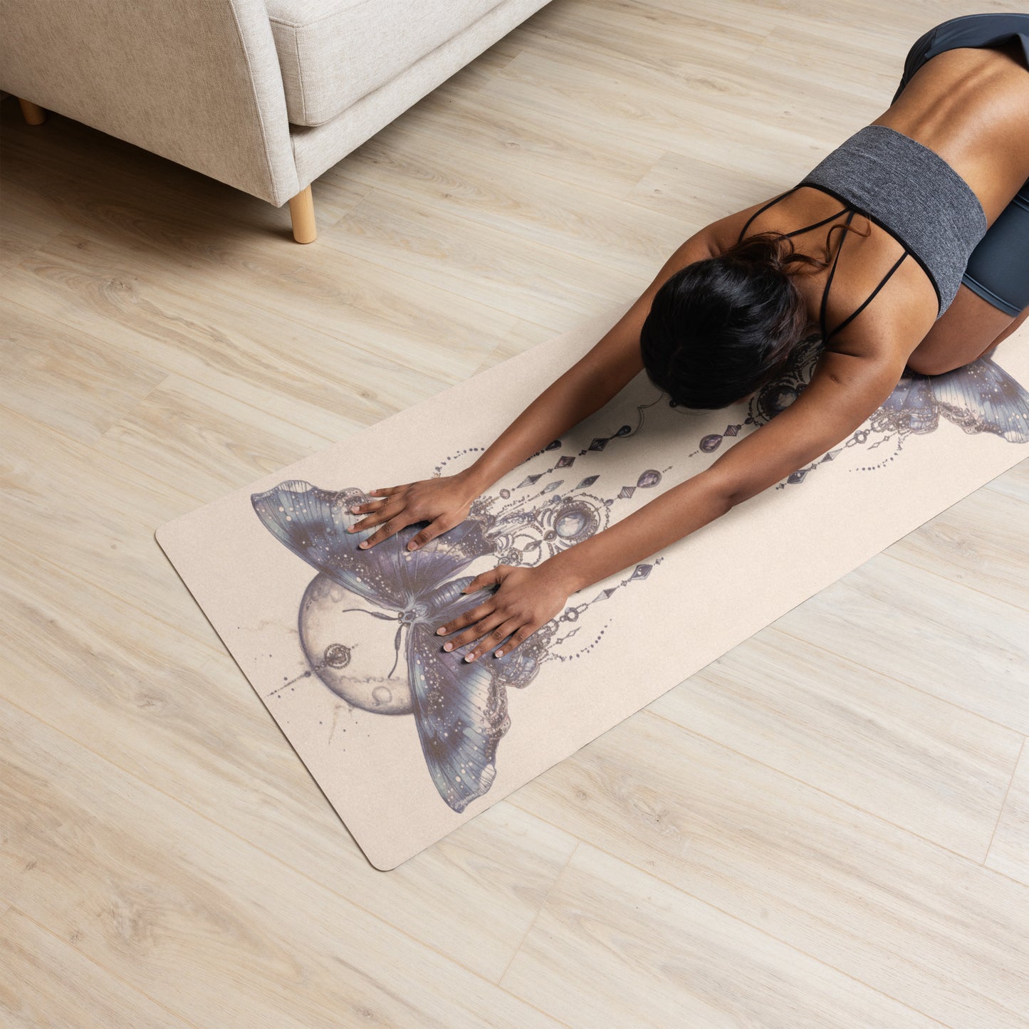 Boho Luna Yoga mat-Soul Flow Apparel
