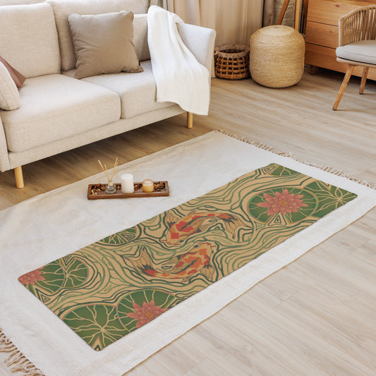 Soul Flow Apparel | Boho Harmony Pond Yoga mat