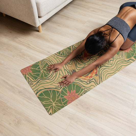 Soul Flow Apparel | Boho Harmony Pond Yoga mat